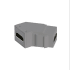 Legrand adorne HDMI Keystone Coupler - Magnesium Magnesium