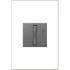 Legrand adorne Whisper 700 Watt Tru-Universal Single Pole/3-Way Dimmer Switch Wall Control - Compatible with All Lighting Magnesium