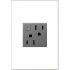Legrand adorne 15 Ampere Energy-Saving On/Off Tamper-Resistant Electrical Outlet Magnesium