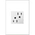 Legrand adorne 15 Ampere Tamper-Resistant Electrical Outlet White