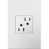 Legrand adorne 15 Ampere Tamper-Resistant Electrical Outlet with Wall Plate White