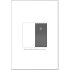 Legrand adorne Paddle 15 Ampere 277 Volt Half Size Single Pole/3-Way Light Switch Wall Control Magnesium