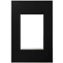 Legrand adorne Real Materials 1+ Gang Light Switch / Outlet Cover Wall Plate Black Leather