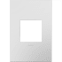 Legrand adorne Plastic 1 Gang Light Switch / Outlet Cover Plate Powder White