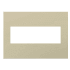 Legrand adorne Plastic 3-Gang Light Switch / Outlet Cover Wall Plate Ashen Tan
