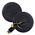 Legrand Wiremold In Wall Low Voltage TV Grommet Kit with Mounting Brackets and Hole Saw Black