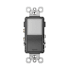 Legrand Radiant 15 Ampere Combination 3-Way Light Switch and Night Light Black