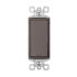 Legrand Radiant 15 Ampere Single Pole Decorator Rocker Light Switch Brown