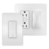 Legrand radiant with Netatmo Smart Lighting Hub Outlet Starter Kit with Gateway and Home/Away Wireless Smart Switch White