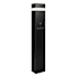 Legrand Wiremold USB GFCI Charging Station with Area Light Black