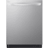 LG 24 Inch Wide 15 Place Setting Energy Star Rated Built-In Dishwasher with QuadWash Pro and Dynamic Heat Dry Stainless Steel