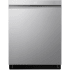 LG 24 Inch Wide 15 Place Setting Energy Star Rated Built-In Dishwasher with QuadWash Pro and Dynamic Heat Dry Stainless Steel