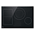 LG Studio 30 Inch Wide 4 Burner Electric Cooktop with LCD Display and Top Mounted Controls Black