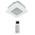 LG 7,000 BTU Cooling / 8,100 BTU Heating Mini Split Ceiling Cassette Indoor Unit with Automated Operation and Jet Cool White