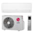 LG 12K BTU Cooling 22.5 SEER2 One Zone Wall Mount Mini Split Package with Inverter Technology and Gold Fin Protection White