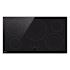 LG 36 Inch Wide 5 Burner Electric Cooktop with UltraHeat™ and SmoothTouch® Glass Black Glass
