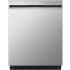 LG 24 Inch Wide 15 Place Setting Energy Star Rated Built-In Dishwasher with QuadWash Stainless Steel