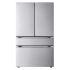 LG 36 Inch Wide 25.5 Cu. Ft. Energy Star Certified Fingerprint Resistant French Door Refrigerator with Full Convert Drawer Stainless Steel