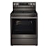 LG 30 Inch Wide 6.3 Cu. Ft. Free Standing Electric Range with Air Fry and UltraHeat™ Black Stainless Steel