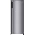 LG 21 Inch Wide 5.8 Cu. Ft. Freezer with Easy Reach Organization Platinum Silver