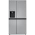 LG 36 Inch Wide 27.2 Cu. Ft. Fingerprint Resistant Four Door / Side By Side Refrigerator with SpacePlus Ice System PrintProof Stainless Steel