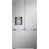 LG 36 Inch Wide 25.5 Cu. Ft. Energy Star Certified Fingerprint Resistant French Door Counter Depth Refrigerator with 4 Types of Ice and Ice Maker PrintProof Stainless Steel