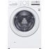 LG 27 Inch Wide 4.5 Cu Ft. Energy Star Rated Front Loading Washer with 8 Wash Programs White