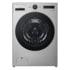 LG 27 Inch Wide 5 Cu. Ft. Combination Washer and Dryer with LED Display and Inverter Heat Pump Technology Graphite Steel