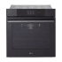 LG 24 Inch Wide 3 Cu. Ft. Electric Single Oven with Convection Bake and Sabbath Mode Matte Black