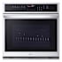 LG 30 Inch Wide 4.7 Cu. Ft. Fingerprint Resistant Electric Single Oven with Self-Clean and Broil Stainless Steel