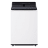 LG 27 Inch Wide 5.3 Cu. Ft. Energy Star Certified Top Loading Washing Machine with Touch and Knob Controls White