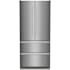 Liebherr 36 Inch Wide 19.5 Cu. Ft. Energy Star Certified French Door Refrigerator with DuoCooling and Telescopic Rails Stainless Steel