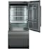 Liebherr Monolith 36 Inch Wide 18.1 Cu. Ft. Energy Star Certified Right Hinge Panel Ready Bottom Freezer Refrigerator with DuoCooling and BioFresh-Plus Panel Ready