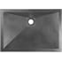Linkasink 20" Rectangular Concrete Undermount Bathroom Ramp Sink Black