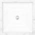 Linkasink 18" Square Glass Undermount Bathroom Sink White / Clear Glass