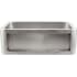 Linkasink Inset Farmhouse 30" Single Basin Stainless Steel Kitchen Sink Satin Stainless Steel