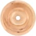Linkasink Smooth Small Round 13-1/2" Circular Brass Drop In Bathroom Sink Polished Unlacquered Rose Gold / Copper