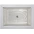 Linkasink Inlay 22" Rectangular Marble Drop-In Bathroom Sink Gray