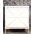 Linkasink Divergence 30" Free Standing Plywood Vanity Cabinet Only - Less Vanity Top White / Polished Brass