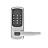 Linnea Command S Electronic Keyless Entry Touchscreen Lever with WiFi and Bluetooth Marine Silver