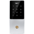 Linnea Guard Single Cylinder Keyless Entry Deadbolt with Bluetooth and WiFi Technologies Silver