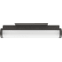 Lithonia Lighting Contemporary Cylinder 14" Wide LED ADA Bathroom Vanity Light Bronze / 3000K - 4000K