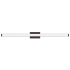 Lithonia Lighting Contractor Select FMVCSLS 45" Wide Switchable Color Temperature Integrated LED Bath Bar Bronze / 3000K - 4000K