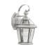 Livex Lighting Georgetown 1 Light Outdoor Wall Sconce Brushed Nickel