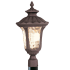 Livex Lighting Oxford 3 Light Outdoor Post Light Imperial Bronze