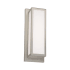 Livex Lighting Sutter Single Light 5" Wide Integrated LED Bath Bar Brushed Nickel