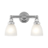 Livex Lighting Classic 2 Light Bathroom Vanity Light Chrome