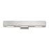 Livex Lighting Kimball 3 Light 23" Wide Integrated LED Bathroom Vanity Light Brushed Nickel