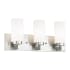 Livex Lighting West Lake 3 Light ADA Compliant Bathroom Vanity Light Brushed Nickel