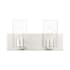 Livex Lighting Zurich 2 Light 15" Wide Vanity Light Brushed Nickel
